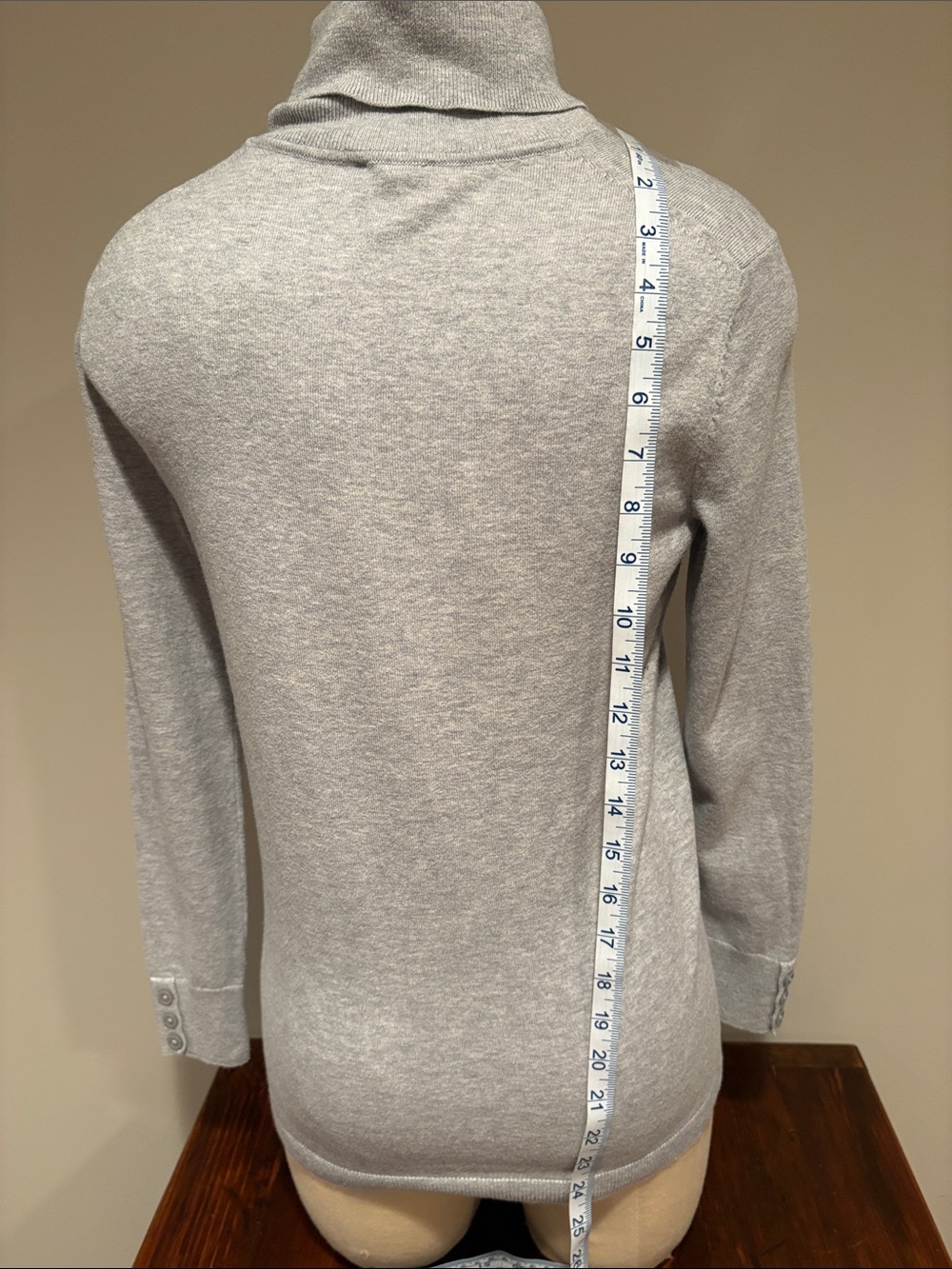 TALBOTS PERFECT TURTLENECK SIZE P - Picture 5 of 9